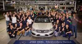 250.000th Mercedes-Benz rolls off the line at Kecskemét Plant