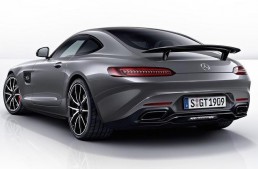 First glimpse: Mercedes-AMG GT Edition 1 prepared for 2014 Paris Motorshow