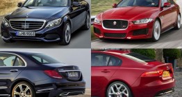 Jaguar XE competes against C-Class