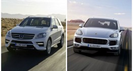 The New Porsche Cayenne puts pressure on the Mercedes ML