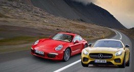 AMG GT vs Porsche 911 family