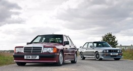 Mercedes 190 E 2.5-16V vs BMW M3 E30