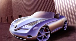 The roadster recipe, distilled – Mercedes-Benz Vision SLA