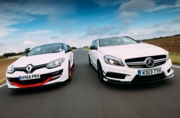 Mercedes-Benz A 45 AMG vs Renault Megane RS Trophy-R