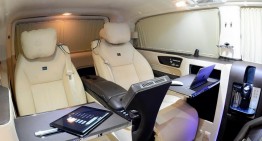 Brabus Viano iBusiness van reveals its royal interior