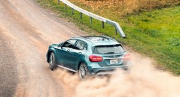 Mercedes GLA45 AMG battles Macan and SQ5 in Road and Track review