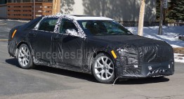 Spy shots :Cadillac CT6, the future Mercedes-Benz S-Class rival