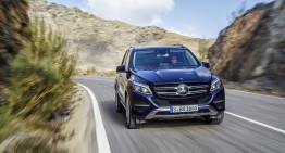 The Mercedes-Benz GLE on its way to get the TOP SAFETY PICK+ award