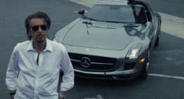 Al Pacino drives an SLS AMG in new movie: A car for a rock star!