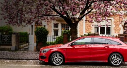 The “Urban Hunter” CLA Shooting Brake reaches Brussels