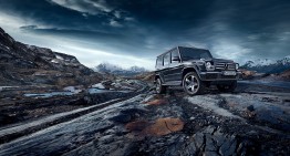 The G-Class fighting the wilderness