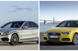 The new Audi A4 vs Mercedes C-Class