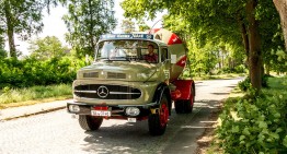 Toughest old guy on the road: the 1924 Mercedes cement-mixer