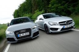 Audi RS3 vs. CLA 45 AMG – sportback vs. shooting brake