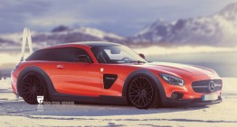 Mercedes-AMG GT Shooting Brake artist impression