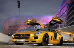 The mirage of the desert – the Desert Gold Mercedes-Benz SLS AMG