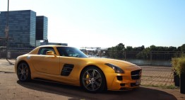 A comet in Germany – the Mercedes SLS AMG GT