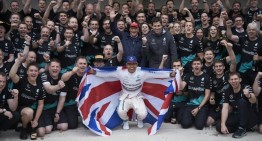 Lewis Hamilton of Mercedes-AMG PETRONAS is the world champion