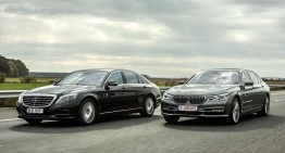 Exclusive: first comparison test Mercedes-Benz S 500 4Matic vs BMW 750 Li xDrive