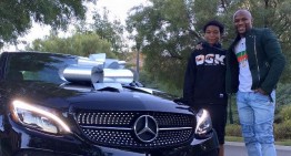 Floyd Mayweather gives son a Mercedes-Benz C-Class Coupe