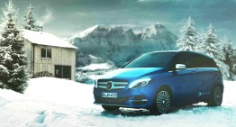 Shhhhh! The Mercedes-Benz B 250 e is coming to town