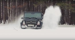 The winter ain’t over yet – It’s playtime for the Mercedes G-Class