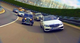 The time machine – The 2017 Mercedes-Benz E-Class meets its predecessors