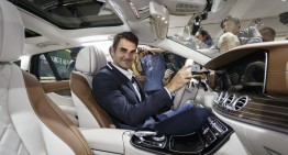 Game, set, match for space – Federer, first occupant of the E-Class Estate