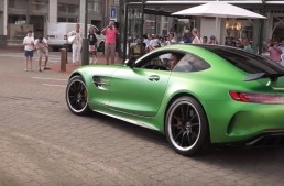 Beast unleashed! The Mercedes-AMG GT R spotted on public roads for the first time