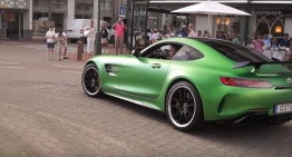 Beast unleashed! The Mercedes-AMG GT R spotted on public roads for the first time