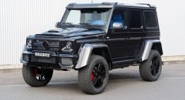 More cubic than the cube itself – The Brabus-tuned Mercedes G500 4×4²