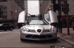 Meet the homeless man driving a Mercedes SLR McLaren