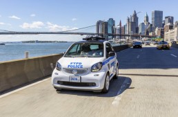 New York, New York… NYPD orders 250 smart fortwo cars