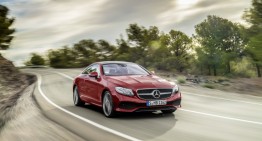 The Mercedes-Benz E-Class Coupe first trailer