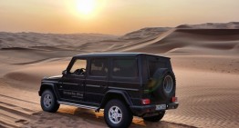 The ultimate experience – Dune bashing in a G-Class