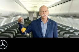 Fly with us into the future – Daimler CEO plays the flight attendant