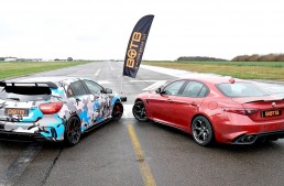 Drag race: How a Mercedes-AMG A45 beats the Alfa Romeo Giulia QV