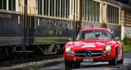 On top of the world with the Mercedes-Benz 300 SL Gullwing