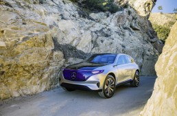 Goodbye, noise, hello, electric! Mercedes advertises Concept EQ