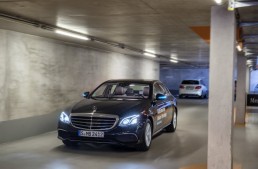 First parking lot in the world where cars park themselves