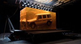 The car that deserves it – Most spectacular installation for the world premiere of the new G-Class