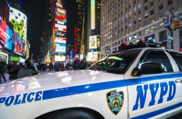 Police officer hit by Mercedes C 63 AMG in Times Square