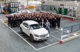 Production of the Mercedes-Benz GLA started in Sindelfingen