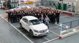 Production of the Mercedes-Benz GLA started in Sindelfingen