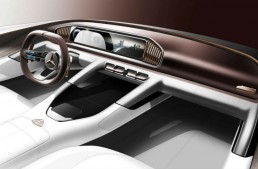 New teaser of the Mercedes-Maybach Ultimate Luxury to be shown in Beijing