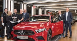 The production of the new Mercedes-Benz A-Class starts in Germany