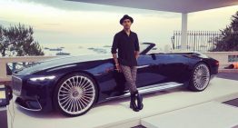 Now that’s a company car – Lewis Hamilton is dreaming of the Mercedes-Maybach Vision 6 Cabriolet