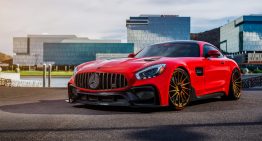 Mercedes-AMG GT S is red with tuning fury and glory