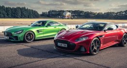 Mercedes-AMG GT R fights the new kid in town, the Aston Martin DBS Superleggera