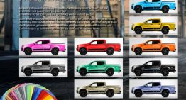 Pink workhorse – Dealership offers 100+ color wraps for the X-Class pick-up truck